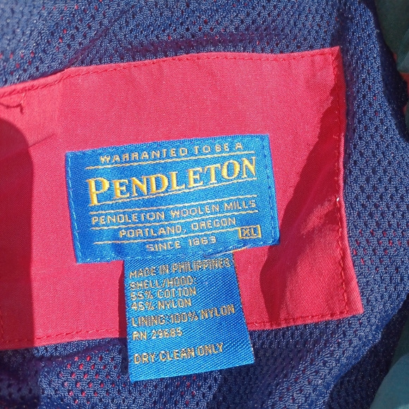 80s Colorblock Pendleton windbreaker - Picture 3 of 3